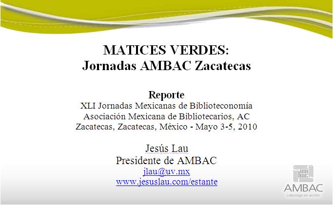 AMBAC - reporte